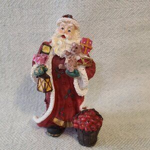 Resin Holiday Christmas Santa Clause figurine